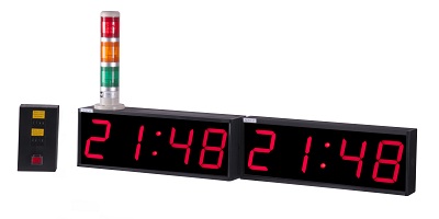 TMS-0070 TMS-1410EO  三段倒數計時器(99:59(MS)/三節燈,一接點及RS-485輸出